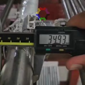 As 34.9mm (1 3/8 inch) stainless steel 201