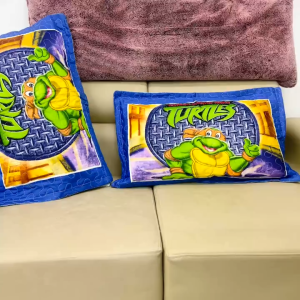 Ninja Turtle - Premium Character Printed Pillowcases - Queen-18 x 28 inches
