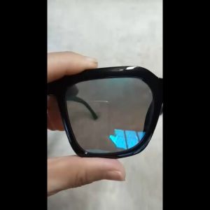 Kacamata Boldie Frame Tebal Kotak Oversized Glasses Tren Korea Style Retro Vintage Lensa Mirror Anti UV Debu Cocok Untuk Pria Wanita - COD