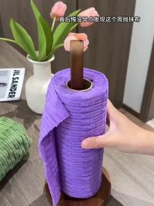 Durable Bamboo Kitchen Cleaning Cloth Thickened