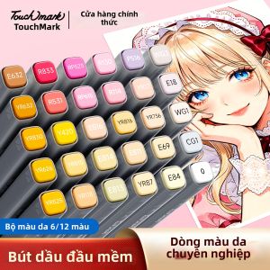 Touch Mark | Bút vẽ Anime và nghệ thuật học sinh màu be bổ sung