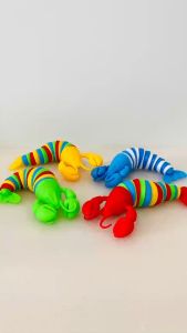 [PHÁT SÁNG] Đồ chơi trẻ em con tôm hùm sáng đèn giúp giảm căng thẳng giảm stress con tôm đồ chơi bảy màu cầu vòng