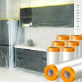 12M Furniture Dustproof Protection Film Self-Adhesive Plastic Masking Film Car Beauty Repair Masking Film Decor Wall Paint Cover. 