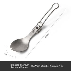 FANZHI | Camping Multifunctional Titanium Cutlery Set