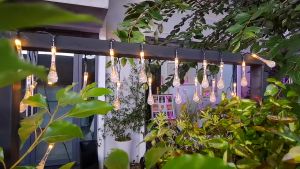 8 Models Solar 30LEDs String Fairy Lights Waterdrop Lamp Party Outdoor Christmas Garden Decoration