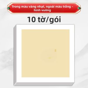 Giấy Xuân Dày Nguyên Chất và Giấy Xuân Tái Chế cho Thư Pháp và Vẽ