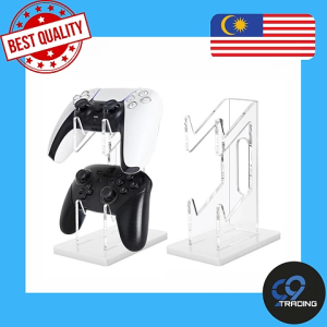[Ready Stock !!!] Transparent Acrylic Stand for Xbox/PS5 Controllers & Headphones