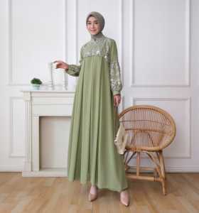 COD-GAMIS PESTA KONDANGAN MEWAH TERBARU -GAMIS BROKAT MODERN-GAMIS PAYET MUTIARA BAHAN CERUTY MIX TILE BROKAT PREMIUM