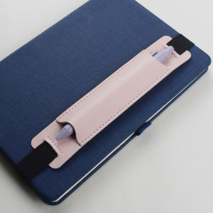 Hộp Đựng Bút Bằng Da PU Có Dây Thun Để Gắn Vào Sổ Tay Đựng Bút Bi/bút Máy/bút Chì Dành Cho Lứa Tuổi 6+ Sử Dụng Cho Trường Học & Văn Phòng