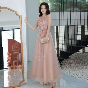 Formal Evening Dress For Women Princess Party Bridesmaid Engagement Birthday Host Wedding Female Prom Gown