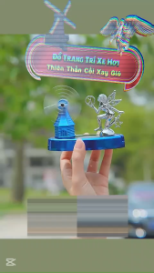 🌬️👼 Đồ Trang Trí Xe Hơi Thiên Thần Cối Xay Gió – Xoay Năng Lượng Mặt Trời Tỏa Hương Thơm Tinh Dầu Trang Trí Cao Cấp