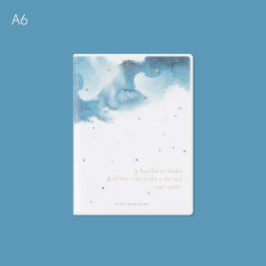 Portable A6 Office Student Notebook Cute Simple High Aesthetic Value Creative Business Supplies Double Glue Paper Notebook