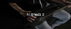 Enya NEXG 2 Acoustic-Electric Guitar Carbon Fiber Travel Smart Audio Guitar with 50W Wireless Speaker Wireless Microphone Hi-Fi Monitor Earphones Footswitch Charging Stand and Gigbag