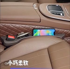 Car Seat Gap Filler Side Seam Plug Strip Leak 2pcs -proof Filling Strip Interior Organizer Rubber