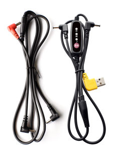 Portable USB Three-Way Connection Power Cable DC3.8 Line 5V 7.4V Cool Skin Fan Work Clothes Mini Fan Accessories Home Use