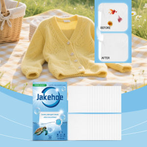 Laundry Detergent Sheets Deep Cleaning Removes Stubborn Stains Gentle On Fabrics Long-Lasting Fragrance Suitable For Home Use