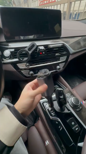 120W New 5in1 car charger retractable line car smart aromatherapy perfume starry sky top super fast charging car charger