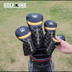 Bộ 4 cover Honma Beres che đầu gậy golf lót nỉ chống xước chống nước chất liệu da