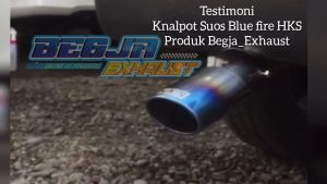 KNALPOT SUOS MOBIL HKS BLUE FIRE OVAL SISTEM PEMASANGAN BAUT PNP L300 T120SS FUTURA BENSIN SOLAR