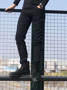 กางเกงยีนส์ชายทรงขายระบอก 28-34 รูปแบบซิบ ไม่ยืด ไซส์ออนไลน์