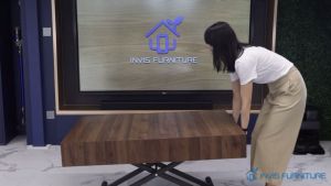 (SG READY STOCK) X3-S Extendable Coffee Dining Table | 8 Seater | Height Adjustable | Free Delivery and Installation [Invis Furniture]