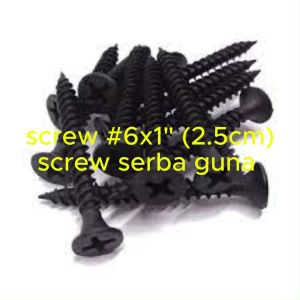 screw bracket batang gorden skrup kaki Penyangga tiang Gorden isi 5pcs /5pcs