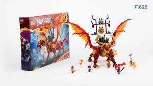 [HAPPY BRICKS] LEGO NINJAGO 71822 - RỒNG LỬA BÓNG ĐÊM CỦA KAI - SOURCE DRAGON OF MOTION