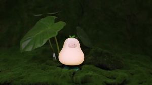 โมเดิร์นใหม่น่ารักซิลิโคน Sleep Companion patting Light ห้องนอนน่ารักเด็กบรรยากาศตกแต่ง bedhead Night Light