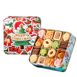 Butter Flavor Cookie Gift Box Holiday Treats for Children and Partners