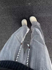 Quần Dài Nam Dệt Kim Kẻ Sọc Phong Cách Mỹ CleanFit Dáng Rộng Thoải Mái Cho Mùa Thu Đông Quần Dài Thể Thao Ống Đứng