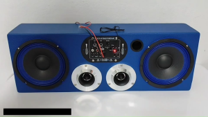 ตู้ลำโพงสำเร็จรูป พร้อมลำโพงเสียงกลาง + แหลมจาน + แอมป์จิ๋วบลูทูธตู้ลำโพงบลูทูธ DZ POEWR รุ่น MOKO เสียงกลางใส ลงตัว