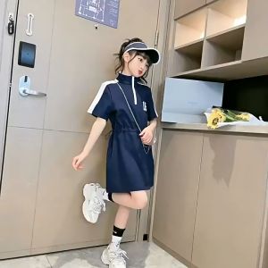 💖R/Stock💖Kids Girls Casual Jumpsuit /Cotton Dress (H185/H179)女童休闲连身衣