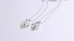 Movie Vampire Diaries Necklace Retro Classic Elena Gilbert Locket Pendant Vervain Necklaces Women Men Cosplay Props Jewelry