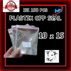 [ 100 PCS ] Plastik Kemasan Opp uk 10 x 15 cm ~ FOOD GRADE