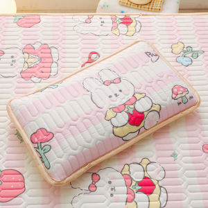 Cartoon Childrens Latex Pillowcase Low Pillow for Kindergarten Students above 6 Years Old Primary School Students Special Core 30x50