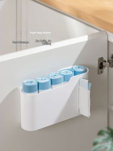 Dehub | Wall-mounted No-drill Large Capacity Garbage Bag Dispenser