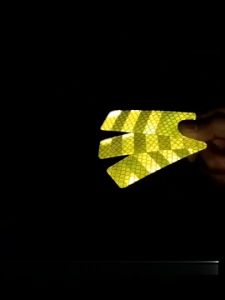 (COD)10PCS Car reflective sticker truck crystal color grid reflective electric car sticker reflective fil