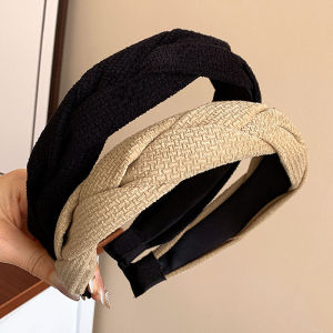 Elegant Wide Headband High Top