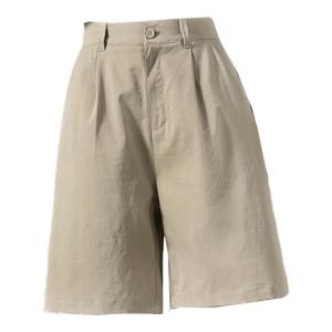 BALENO | Casual Lightweight High Waist Loose Straight Short Pants