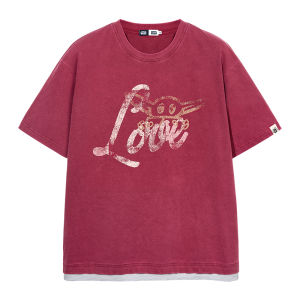 CANOTWAIT_ | Distressed Print T-Shirt