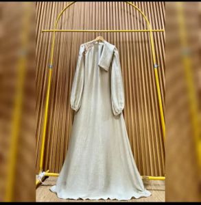 Lyra dress set Plus hijab segiempat