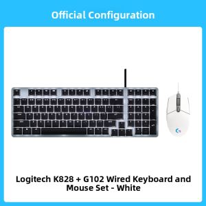 Logitech | Gaming & Office Dedicated Wired Keyboard and Mouse Set