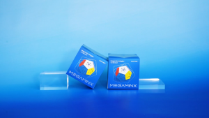 [MSPEEDCUBE] GAN MEGAMINX V2 MAGLEV  BLACK FACE (FREE GAN LUBE 1 AND 2)