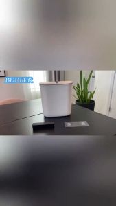 Better ถังขยะแขวนในครัว 9L ป้องกันกลิ่น-กันน ถังขยะติดผนังในห้องน้ำ จัดเก็บเรียบร้อย Rubbish bin