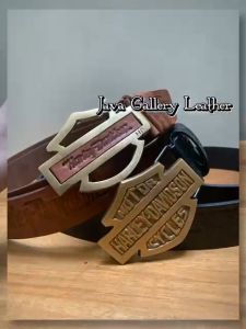 Ikat Pinggang Harley Davidson Motif Terbaru Full Kulit Tebal Kulit Sapi IP01-MTF2