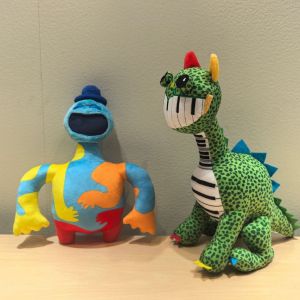 Hot Poppy Pianosaurus Song Plush Anime Nightmare Game Huggy Wuggy Plushie Soft Stuffed Pillow Doll Home Decor Toy For Kids Gift