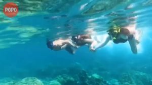 Bộ đồ lặn biển liền thân 3mm cho nam POPO MY057 vải Neoprene co giãn giữ nhiệt chống tia UV