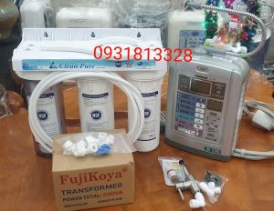 Combo đầy đủ phụ kiện máy lọc nước ion kiềm Nhật Bản National PJ A78