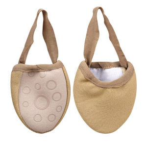 VTTO รองเท้ายิมนาสติก Kaus Kaki Setengah นิ่มรองเท้าถักพื้นนุ่มสำหรับการแข่งขันระดับมืออาชีพปกป้องรองเท้าเต้นรำผิวยืดหยุ่น