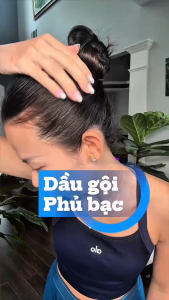 Dầu Gội Thảo Dược Nhuộm Phủ Bạc Tóc Komi Japan